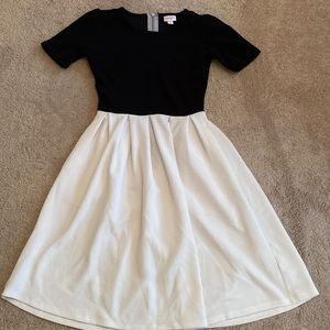 Teen Black & White Formal Dress